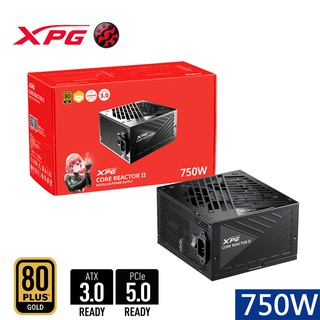 XPG威剛 CORE REACTOR II 750W 金牌 電源供應器(10年保固/GEN5) 現貨 廠商直送