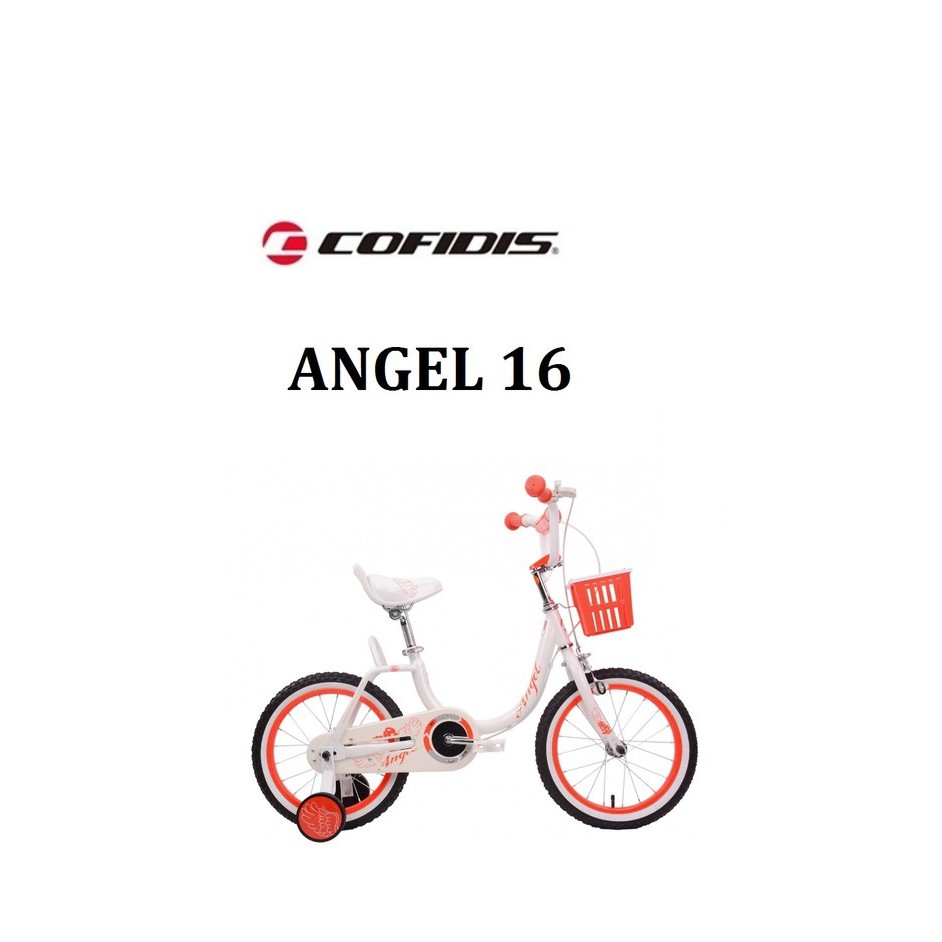 【精選特賣】COFIDIS ANGEL 16 吋 鋁合金 兒童 自行車 小公主首選 兩色可挑 ★贈送手套+按讚鈴鐺 ★