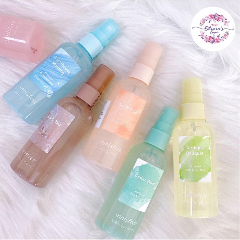 Innisfree香氛噴霧身體噴霧髮香噴霧香水100ml 蝦皮購物