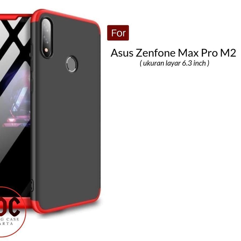 新產品 1.1 手機殼華碩 Zenfone Max Pro M2 Hardcase 原裝 GKK 360 全面保護