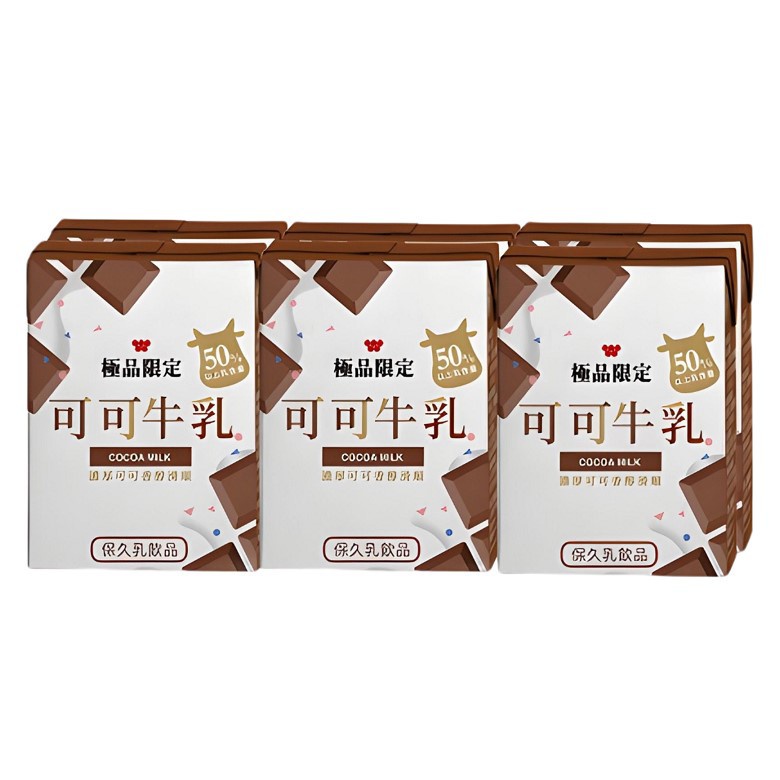 味全 極品限定巧克力風味牛乳(200mlX6包/組)[大買家]