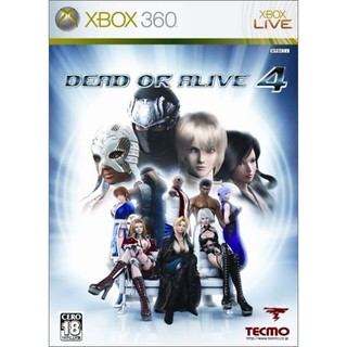 XBOX360 生死格鬥 4 初回版 (Dead or Alive 4) 純日版 絕版 全新品