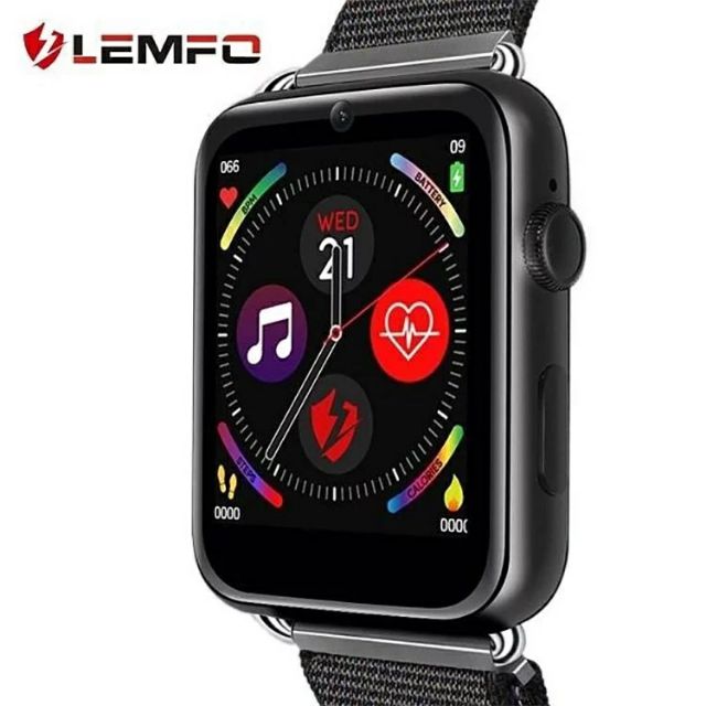 LEMFO LEM10 3+32GB 可LINE/FB 安卓手錶手機/4G插卡/通話視訊 高雄店面保固一年