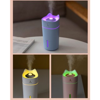 快速出貨📌必搶 充電款usb無線加濕器小喵加濕器 便攜式噴霧迷你小型香薰機車用家用靜音臥室學生宿舍床頭桌面辦公室