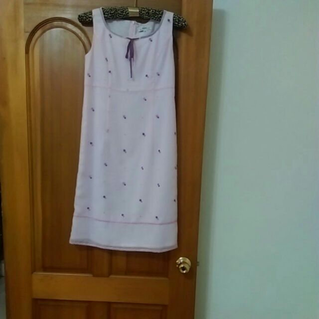 (全新)百貨專櫃GINKOO粉紫洋裝