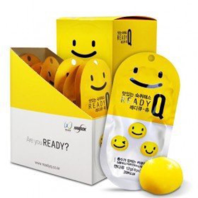 現貨【韓Lin連線代購 】韓國 READY Q - 超人氣芒果軟糖 微笑臉軟糖*10包 (3顆/包)