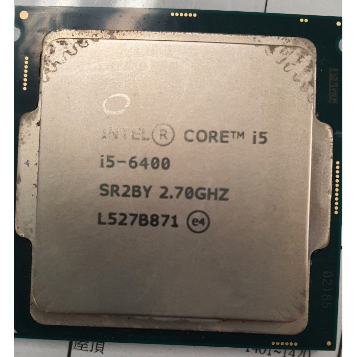 i5-6400 2.7G 6M 1151腳位 65W CPU