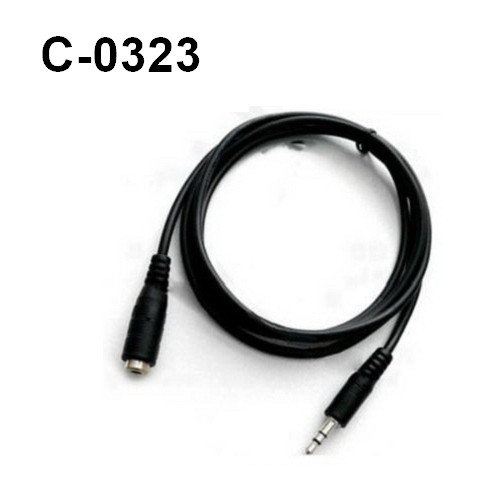Stander C-0323 台灣製 立體聲 3.5mm 公頭轉母頭 耳機 音源訊號 延長線 [唐尼樂器]