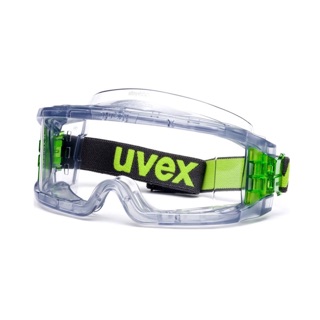 德國頭戴式 護目鏡 工具面罩 UVEX 9301 (防霧、抗刮、耐化學)
