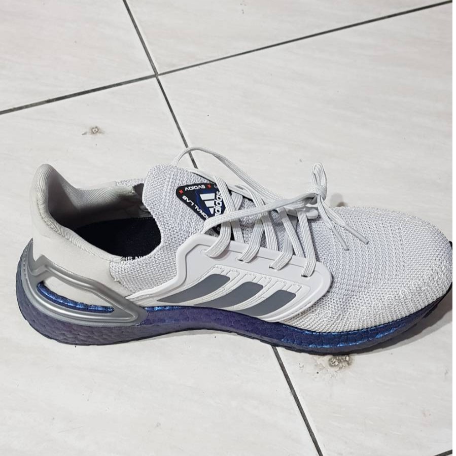 🇯🇵日本代購 ADIDAS ULTRABOOST 20 白色 藍紫鞋底 太空  慢跑鞋 運動鞋 男女鞋 EG0755