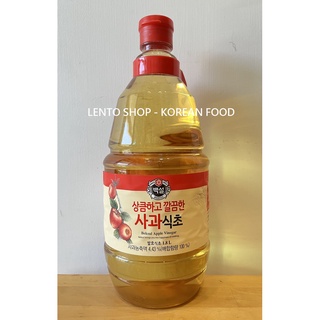 LENTO SHOP - 韓國 CJ 蘋果醋 蘋果料理醋 2배사과식초 Vinegar 1.8公升