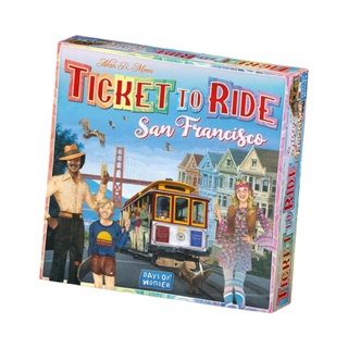 鐵道任務 舊金山 Ticket To Ride 英文版 台北陽光桌遊商城