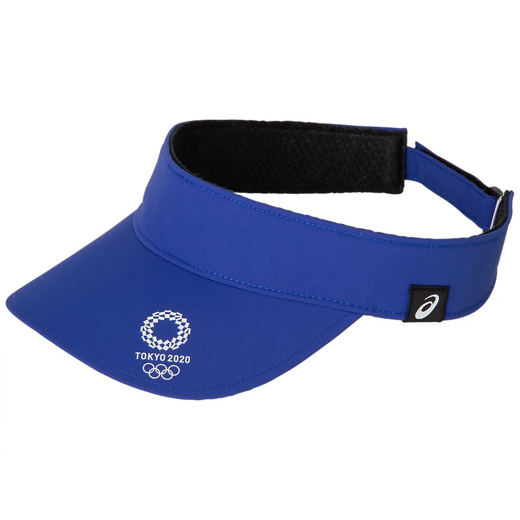 東京奧運 遮陽帽 亞瑟士 藍色款 東奧 紀念品週邊官方商品 預估商品到貨需3週