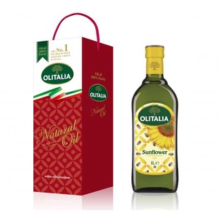 【奧利塔】頂級葵花油 (1L/禮盒裝)【丹爸】食用油伴手禮 Olitalia