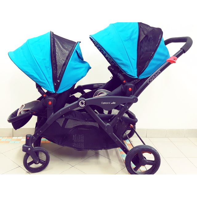 contours options tandem stroller