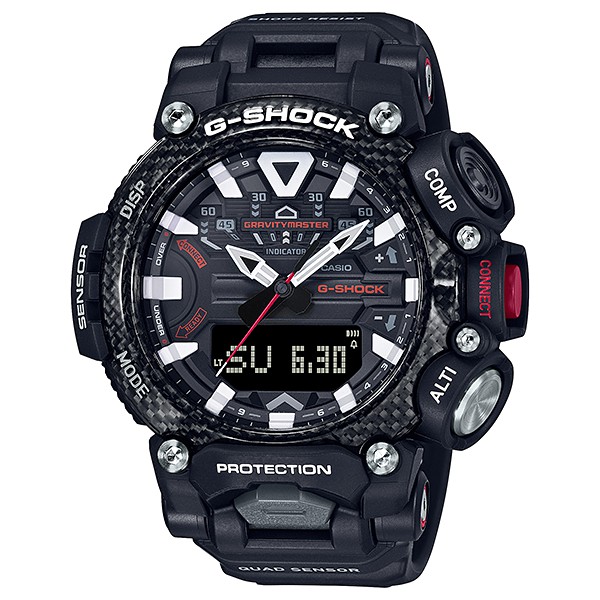 【CASIO】G-SHOCK強悍粗礦 碳纖維核心防護構造 GR-B200-1A 台灣卡西歐公司貨