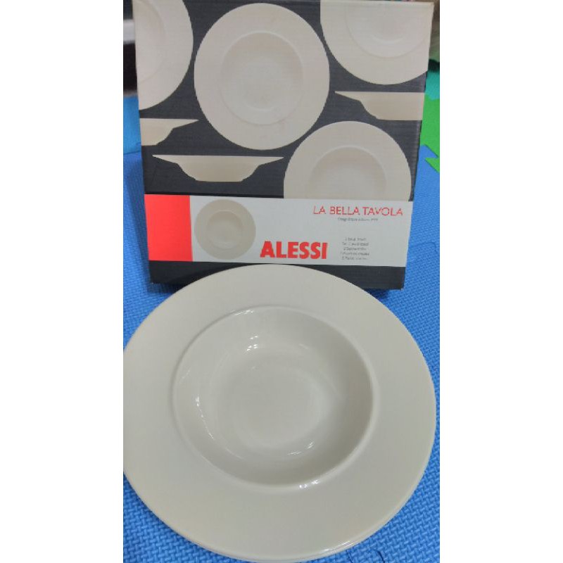 ALESSI 2號瓷盤2入（全新品）