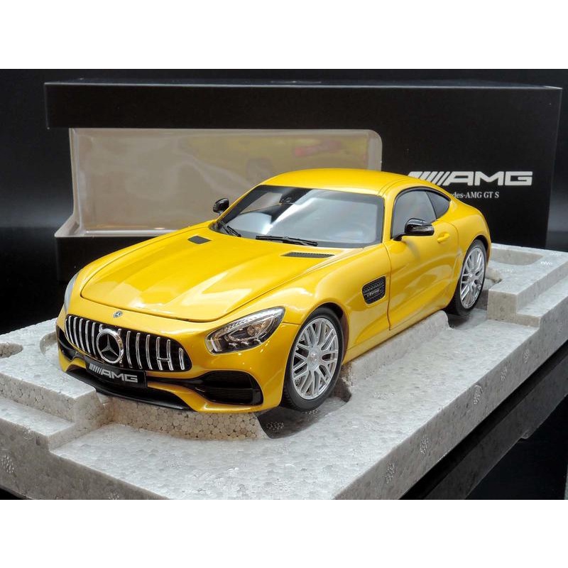 原廠 Norev 1/18 Mercedes AMG GT S Coupe yellow MASH