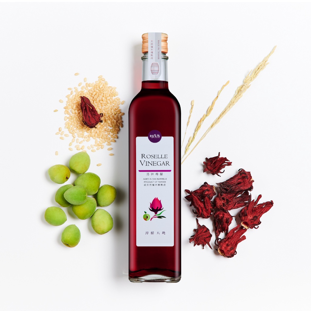 潭酵天地 洛神梅水果醋(濃縮) 500ml 營養補給 零防腐劑 促進新陳代謝 調整體質 大人小孩都愛 HSUS