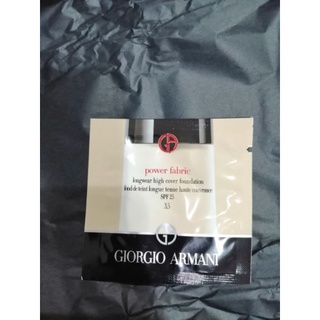 GIORGIO ARMANI GA亞曼尼完美絲絨水慕斯粉底 1ml