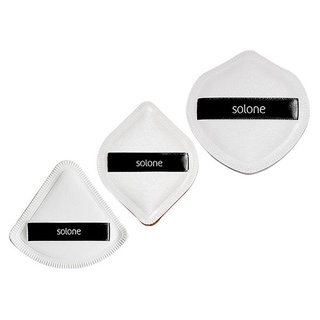 Solone 訂製舒芙蕾海綿(1入) 扇形／菱形／盾形 粉撲 上妝 完美上妝 海綿 服貼無暇【小三美日】DS006268