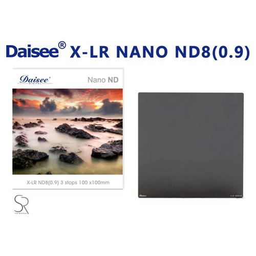 Daisee X-LR Nano ND8 100x100mm 0.9 方形減光鏡 LEE [相機專家] [公司貨]