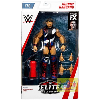 ☆阿Su倉庫☆WWE Johnny Gargano Elite 70 Figure NXT冠軍精華版人偶附偶衣及配件