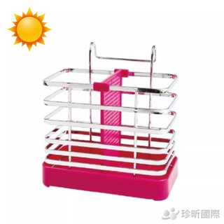 加厚方形筷籠 餐具收納 筷籠 餐具瀝水籃【晴天】