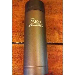 Rico#304不鏽鋼真空保溫瓶鐵灰色