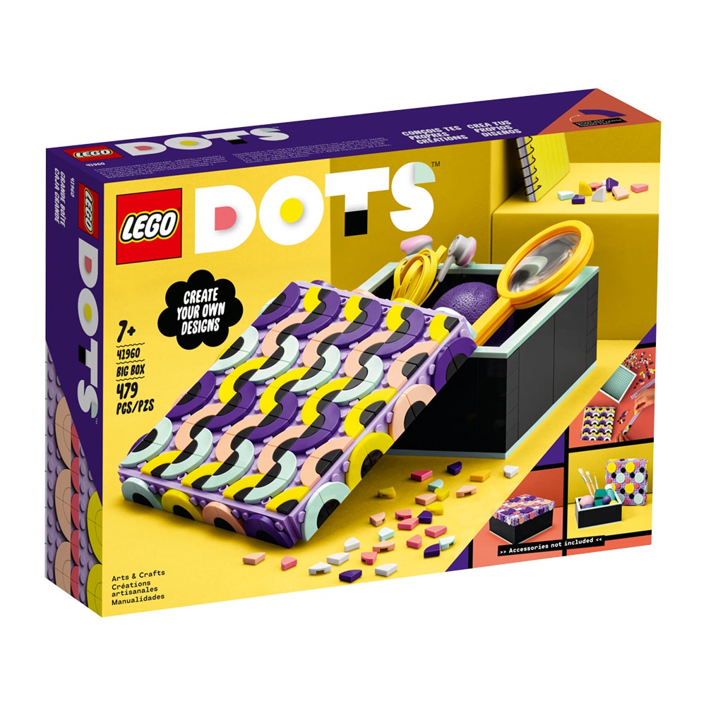 LEGO樂高 LT41960大型豆豆收納盒2022_DOTS豆豆系列