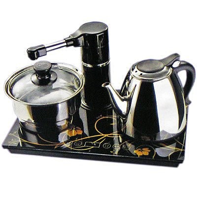 台熱牌【T-6369】光觸控數位面板 電茶壺泡茶組 泡茶機 快煮壺 食品級304#不鏽鋼