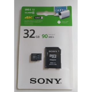 現貨特價Sony 32Gb 90MB/s 全新手機記憶卡