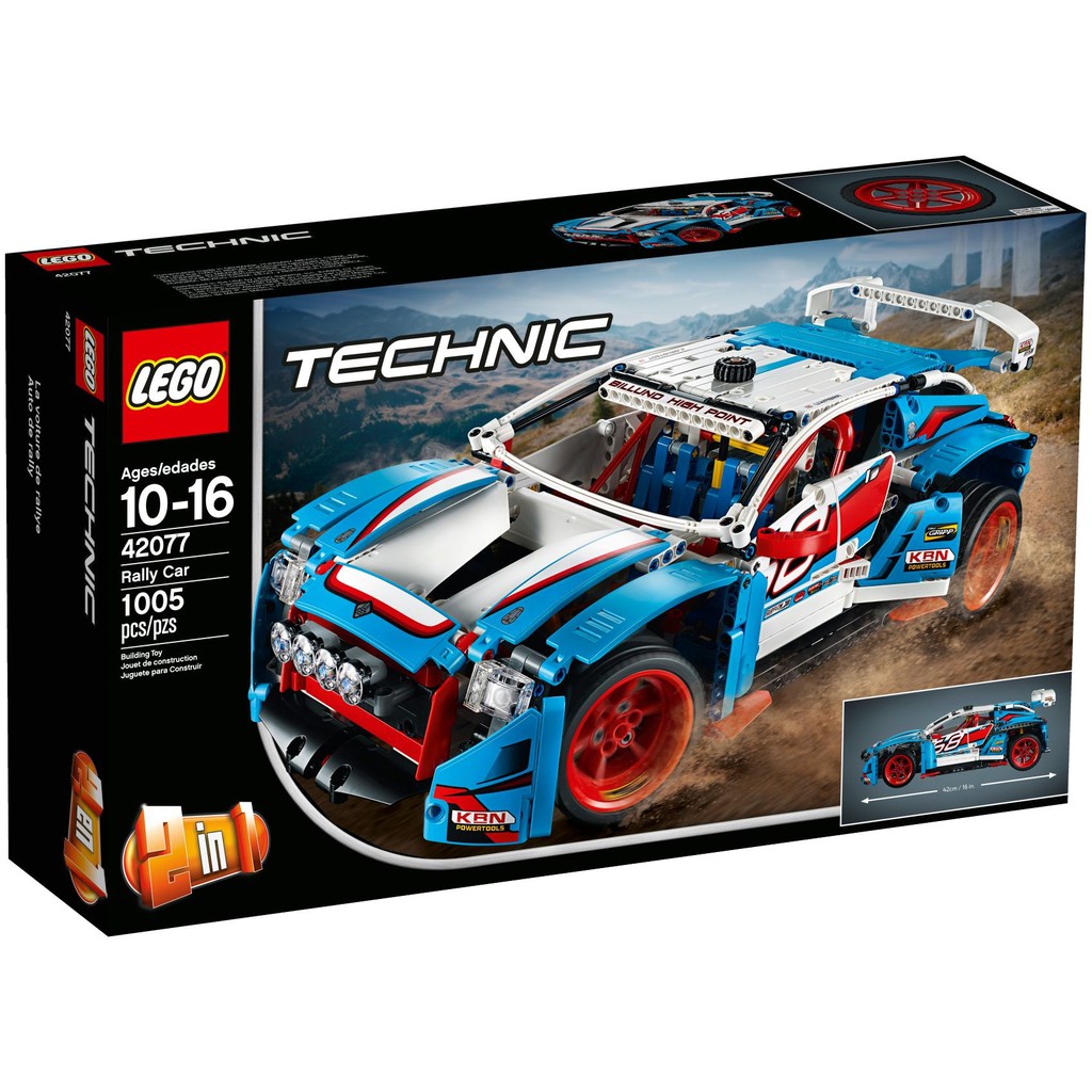 LEGO 42077 拉力賽車《熊樂家 高雄樂高專賣》Rally Car Technic 科技系列