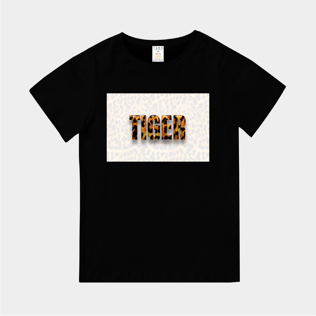 T365 台灣製造 親子裝 T恤 童裝 情侶裝 T-shirt 短T 標語 話題 口號 slogan TIGER 老虎