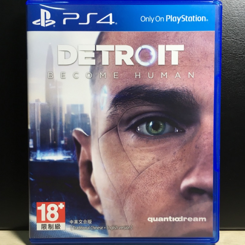 【阿杰收藏】底特律變人 中文版【PS4二手】Detroit become human  中古 實體遊戲片