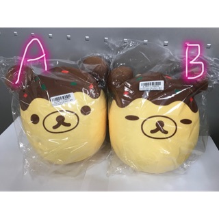 Toreba 日本空運 正版景品 rilakkuma 拉拉熊 懶懶熊 小白熊 甜點章魚燒 丸子頭造型 小抱枕娃娃 沙發枕