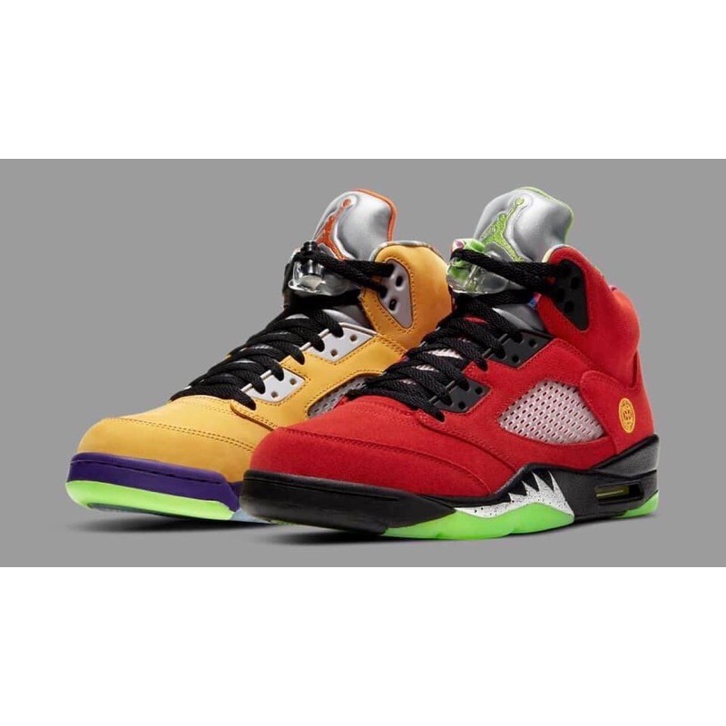 {OGC}NIKE AIR JORDAN 5 RETRO WHAT THE 紅黃 鴛鴦 CZ5725-700