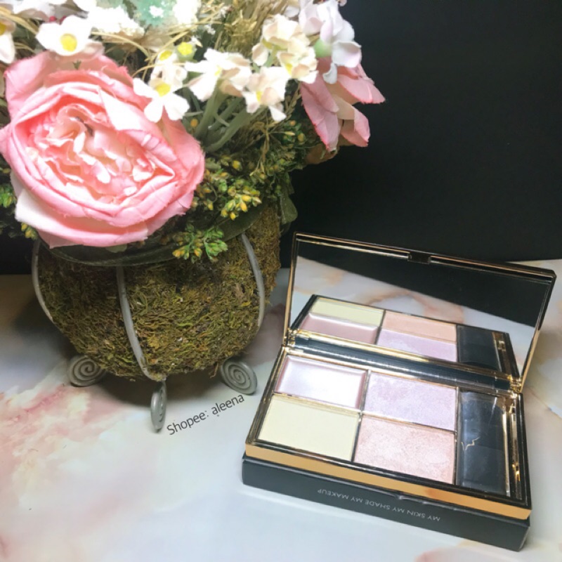 Sleek Highlighting Palette四色修容打亮盤
