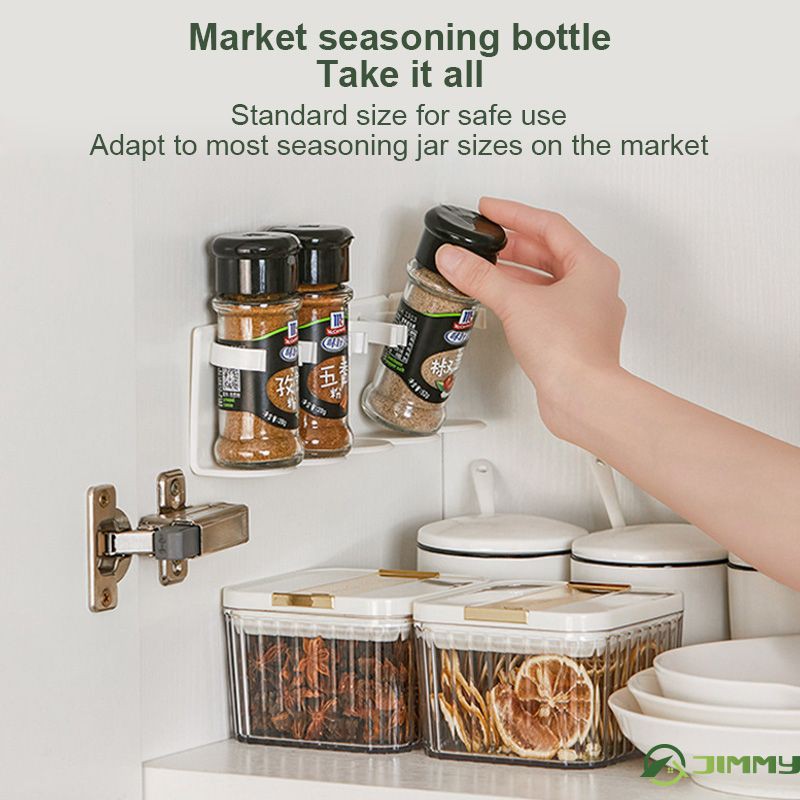 壁掛式廚房調味罐收納架櫥櫃調味料收納架調味瓶收納架dreamh 蝦皮購物