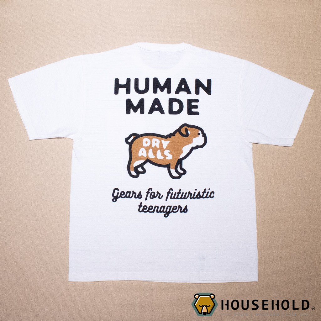 【HOUSEHOLD】HUMAN MADE POCKET T-SHIRT #2 狗 口袋短袖