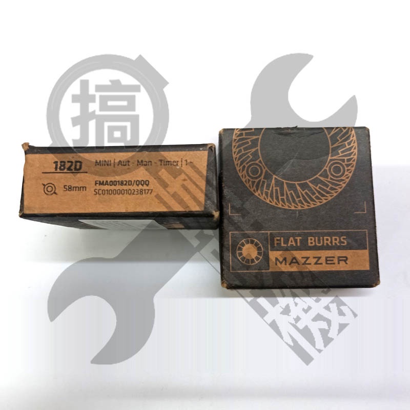 🛠[現貨] MAZZER MINI 正廠(58mm 182D) 義製 手動/分量磨豆機刀盤 搞啡機 kalita 改裝