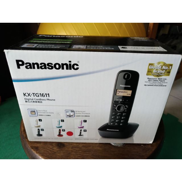 殺很大~Panasonic KX-TG1611數位式無線電話(紅)