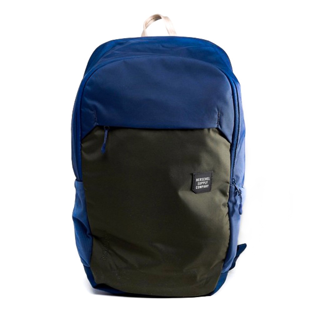 Herschel Mammoth 中型 Trail 深藍 墨綠色 高階 帆布 尼龍 防水套 水壺 機能 後背包 現貨