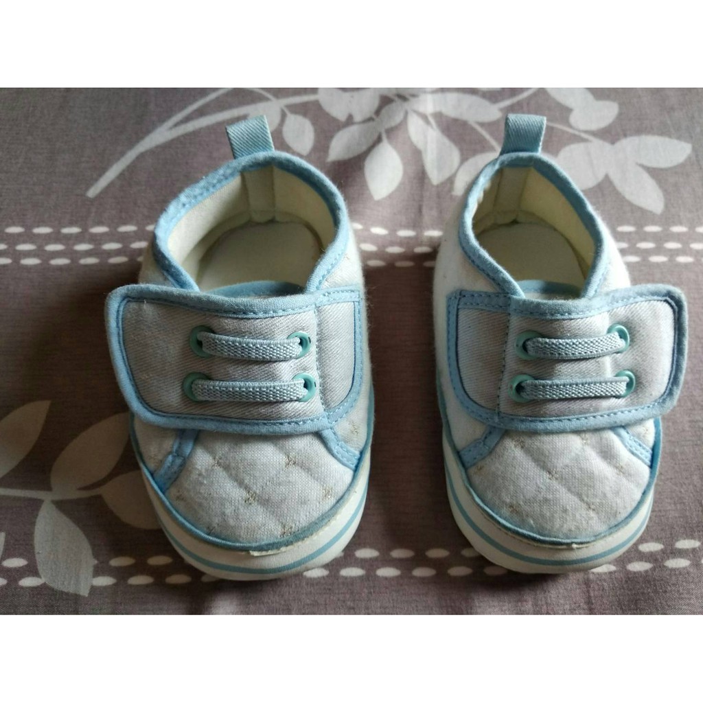 麗嬰房 mynuno 粉藍 學步鞋 12.5cm