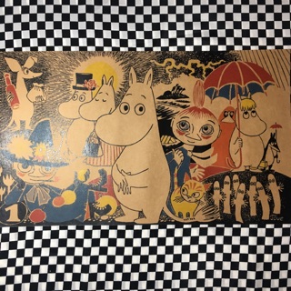 『老番顛』 Moomin 姆明 嚕嚕米 卡通海報 裝飾畫 牛皮紙海報 壁飾 復古裝飾 海報