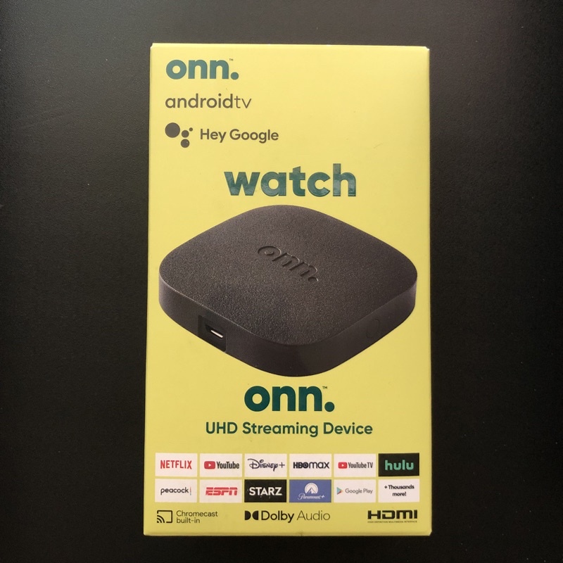 [客服有優惠]onn android tv 4k智慧電視棒 chromecast 內建netflix disney+