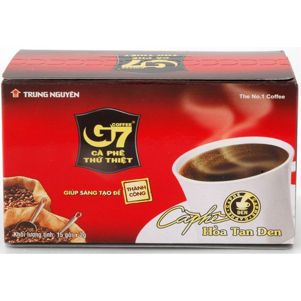 世界GO 越南 G7 純咖啡 15入 黑咖啡 三合一咖啡 即溶咖啡 咖啡包 咖啡粉 盒裝
