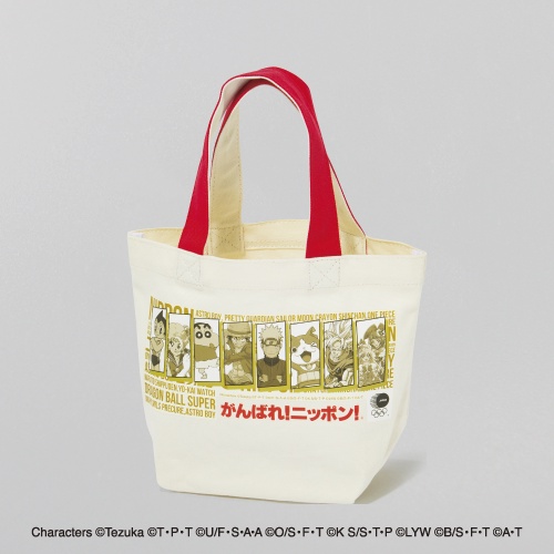 2020東京奧運TOKYO Olympic"官方授權經典卡通動漫人物"帆布便當袋