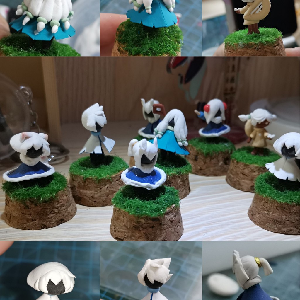 光遇粘土迷你手辦白鳥平菇卡卡雨媽龍骨接定制問客服手工品不退換 4月27日發完 蝦皮購物