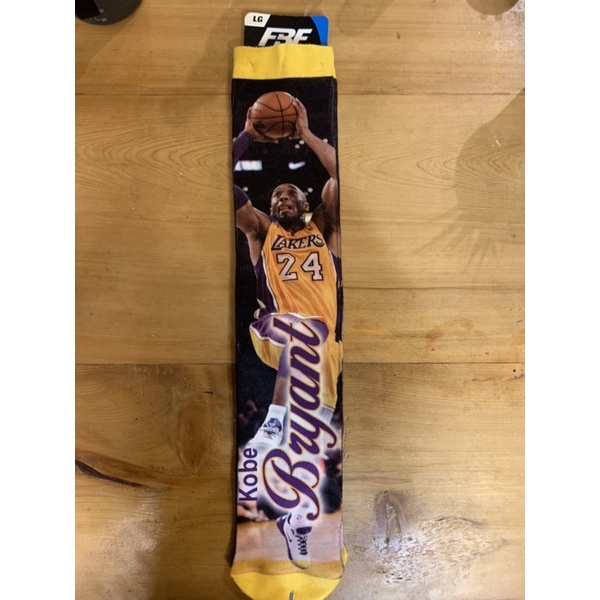 《全新》未穿過未拆牌 絕版FBF Kobe Bryant NBA 籃球襪 US10-13 襪子 機能襪 收藏